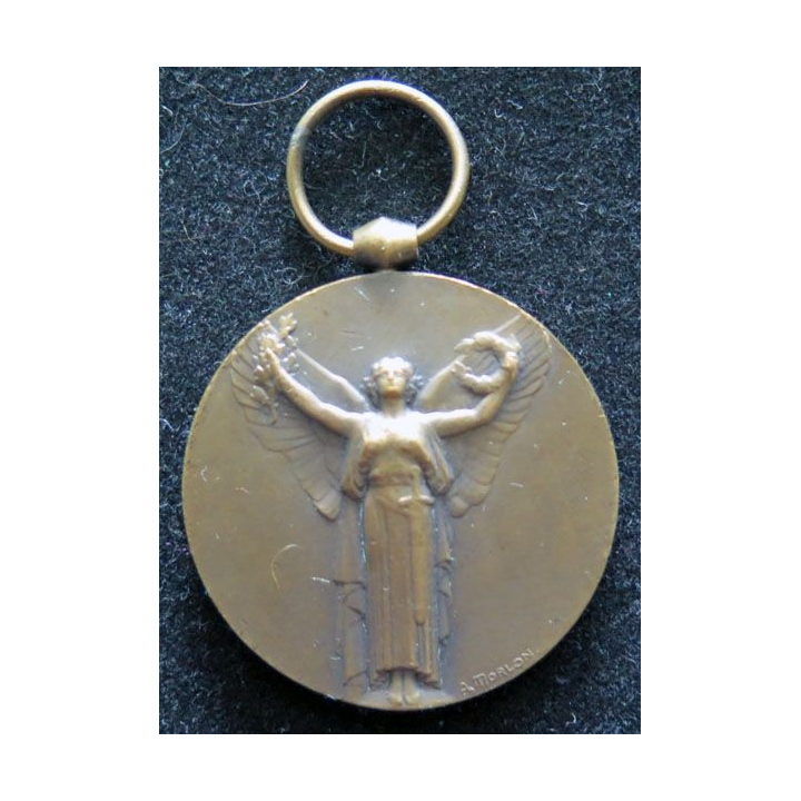 FRANCE : médaille interalliée de la Grande Guerre 1914-1918 Morlon