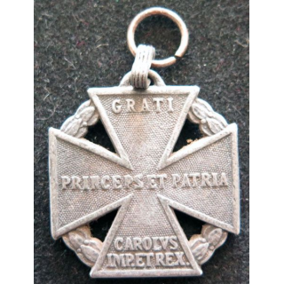 GRATI PRINCEPS ET PATRIA CAROLUS IMP REX VITAM ET SANGUINEM MDCCCCXVI
