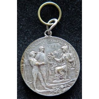 Médaille d'Honneur offert par le Journal en bronze argenté sans ruban