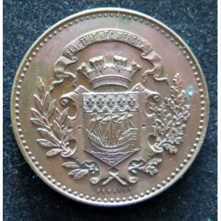 Médaille de l'assistance publique quête pour les pauvres M Roeser 1879
