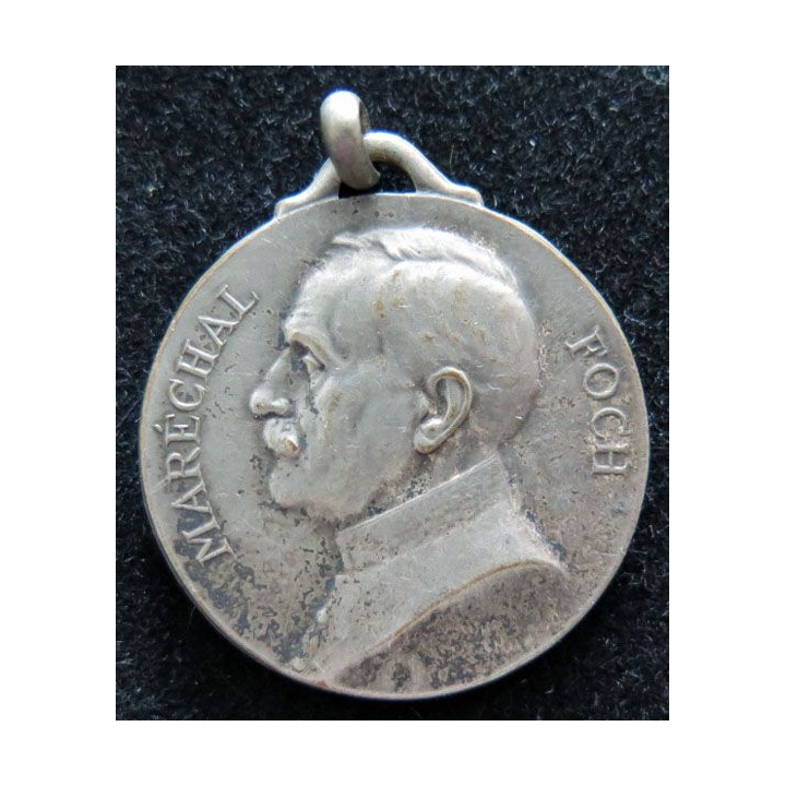 Médaille du Maréchal Foch Commandant en chef des armées alliées 14 avril 1918