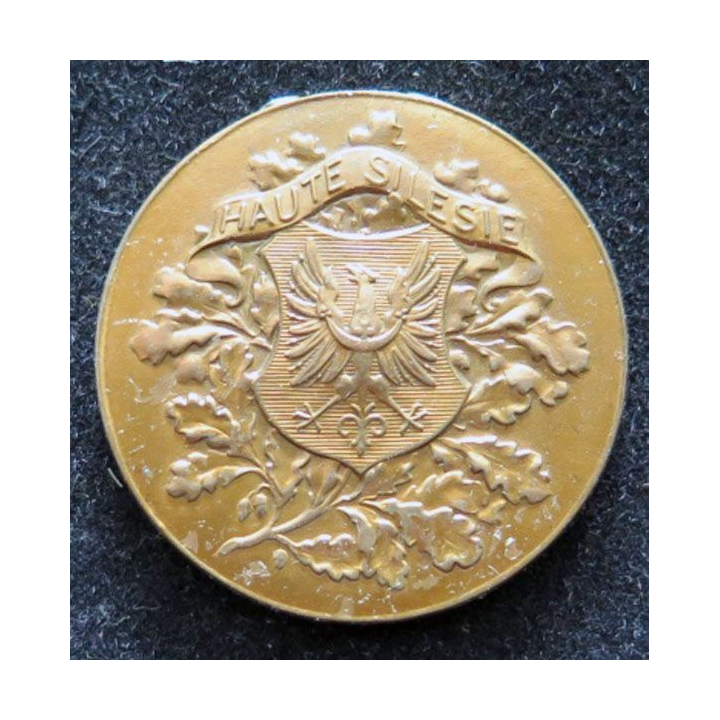 FRANCE : médaille de la Haute Silésie sans bélière ni ruban 1920-1922