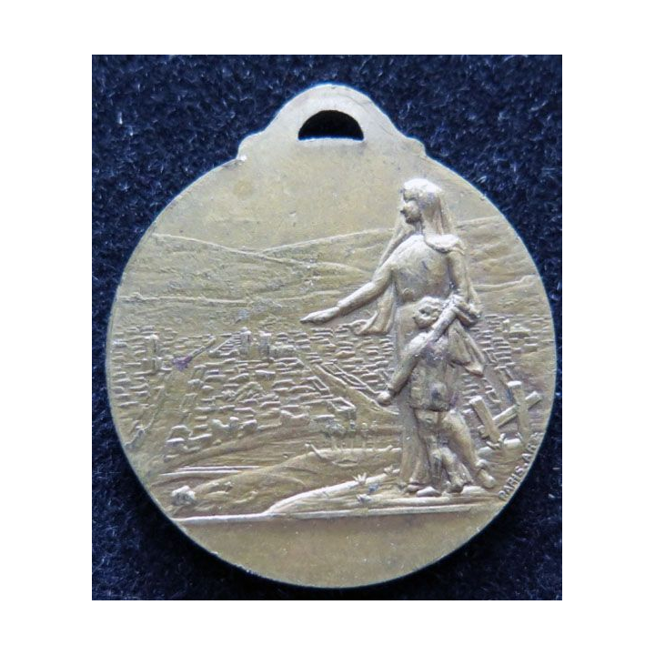 FRANCE : médaille Libératum 1918 diamètre 2,9 cm