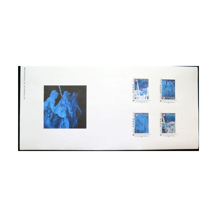 4 timbres Jean-Marie Zacchi Peintre officiel armée de terre 1914 2014