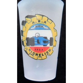Gobelet plastique publicitaire A.S.A Richelieu FFSA