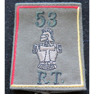 53° RT : fourreau d'épaule du 53° régiment de transmissions