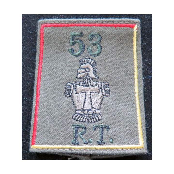 53° RT : fourreau d'épaule du 53° régiment de transmissions