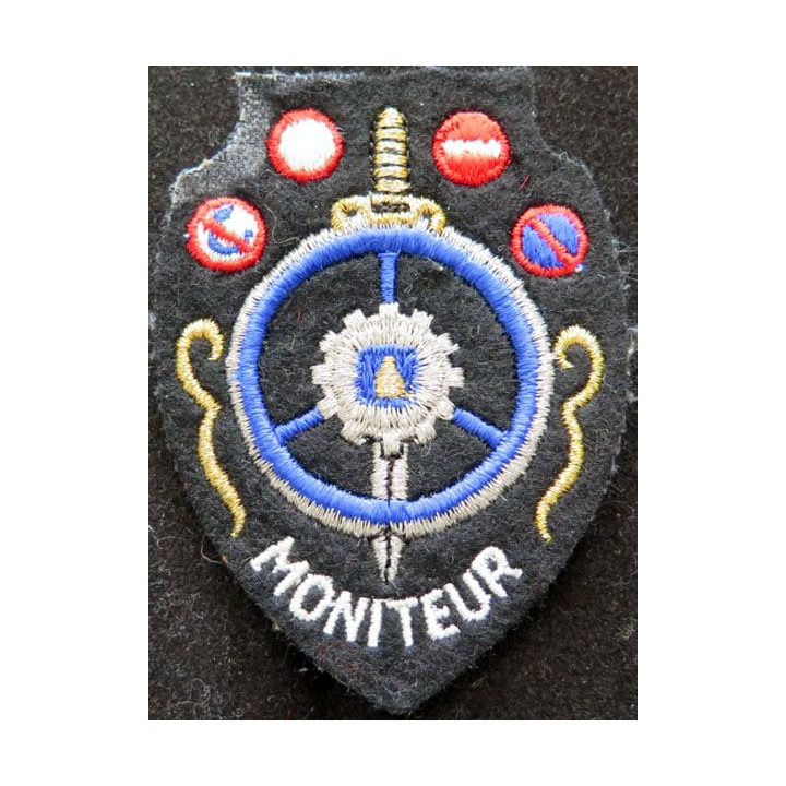 insigne tissu de moniteur de conduite auto FRAC