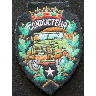 insigne tissu de conducteur poids lourd du Train