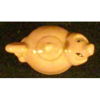 Fève de collection : théière cochon