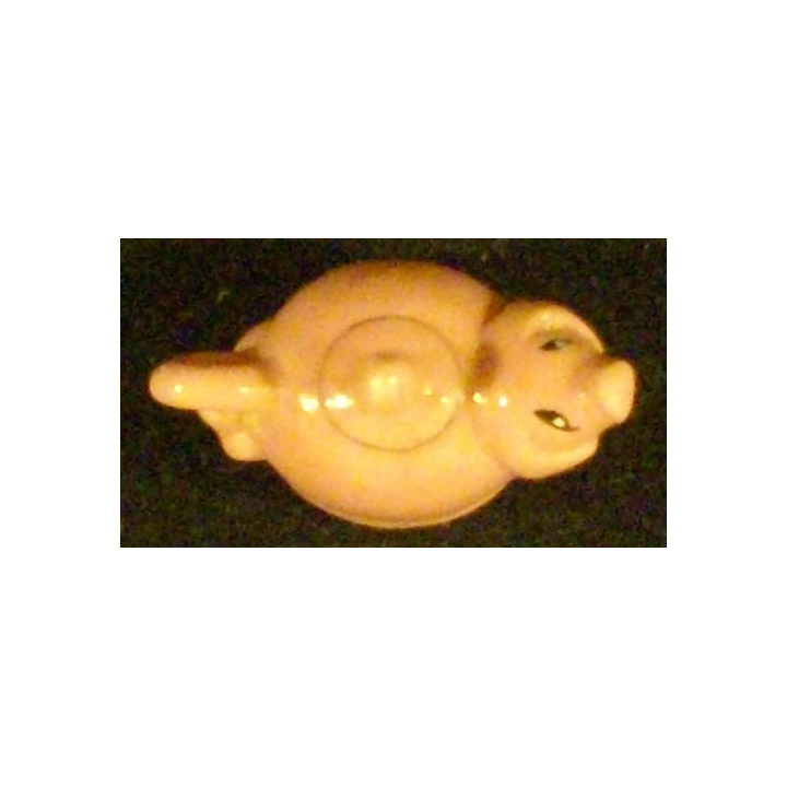 Fève de collection : théière cochon