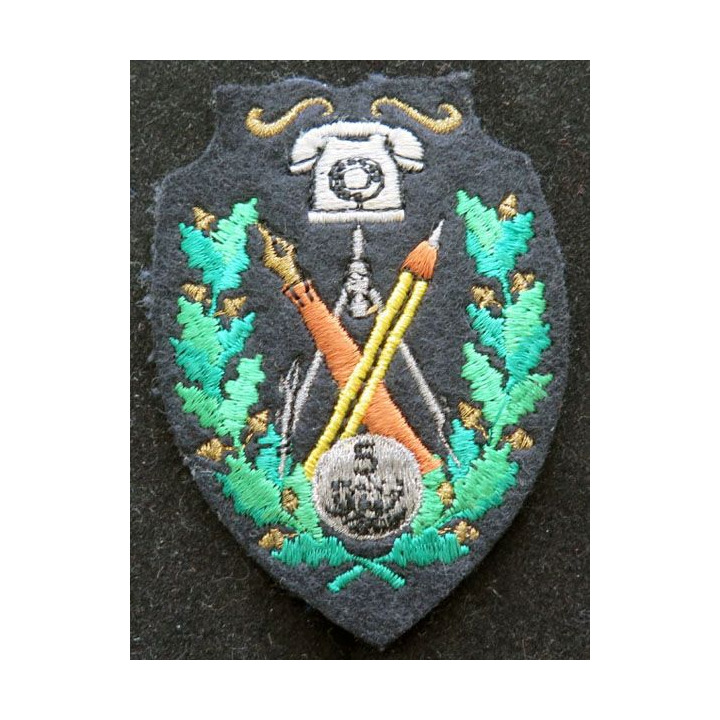 insigne tissu de secrétaire