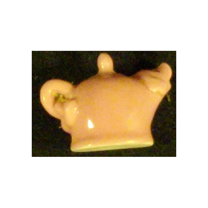 Fève de collection : théière cochon