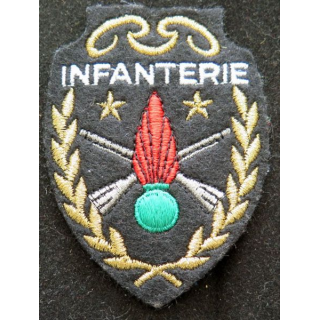 insigne tissu de l'Infanterie