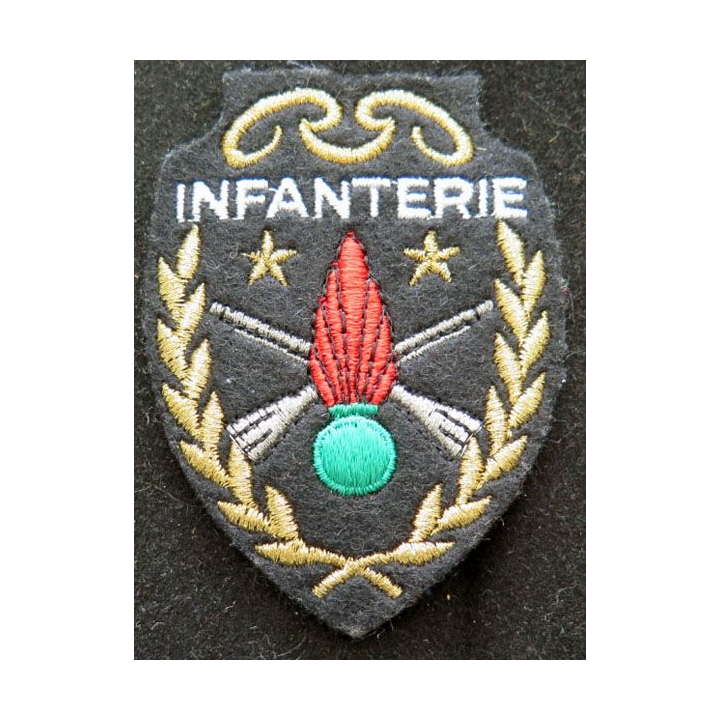 insigne tissu de l'Infanterie