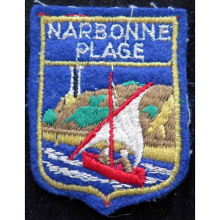 insigne tissu Narbonne Plage
