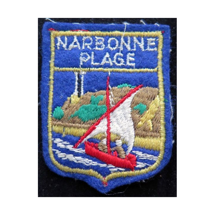 insigne tissu Narbonne Plage