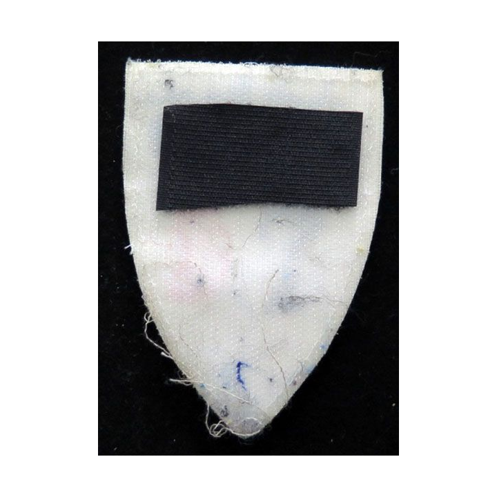 POLICE : Insigne tissu de la police nationale 6,5 x 9,5 cm