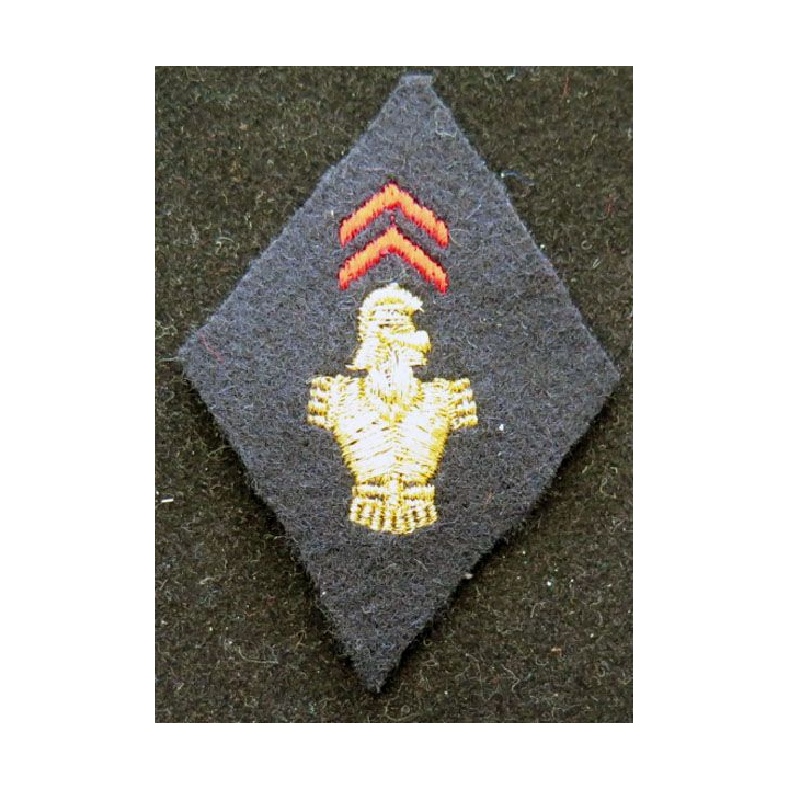 LOSANGE DE BRAS MODÈLE 45 : cuirasse du Génie cadre 