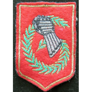 6° DLB : insigne tissu de la 6° division légère blindée 6 x 9 cm