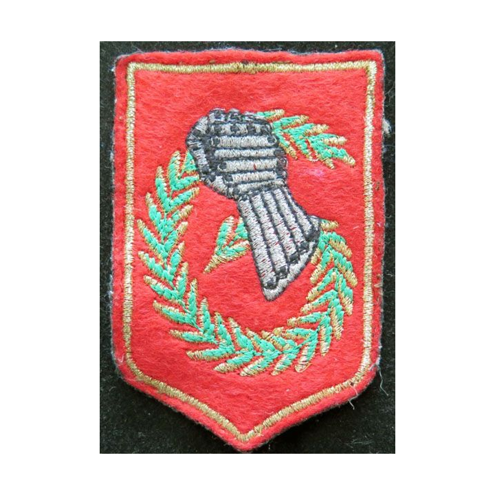 6° DLB : insigne tissu de la 6° division légère blindée 6 x 9 cm