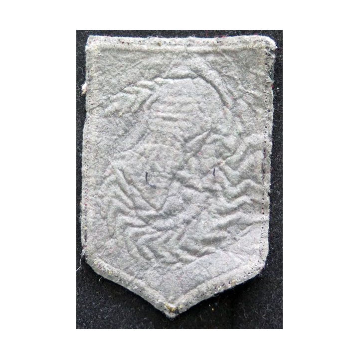 6° DLB : insigne tissu de la 6° division légère blindée 6 x 9 cm