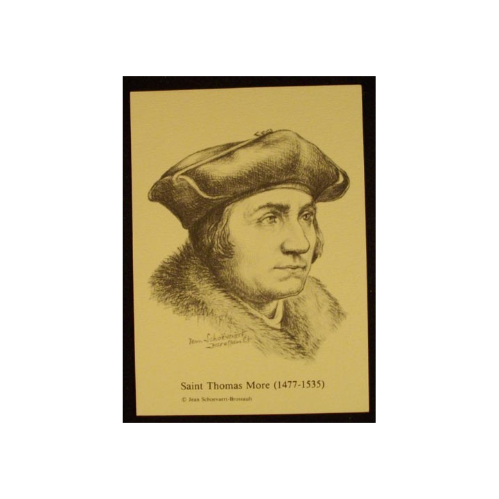 SAINT THOMAS MORE (1477-1535)