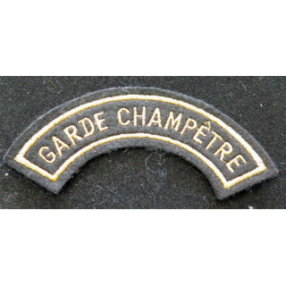 bande d'épaule de Garde Champêtre de largeur 11,5 cm