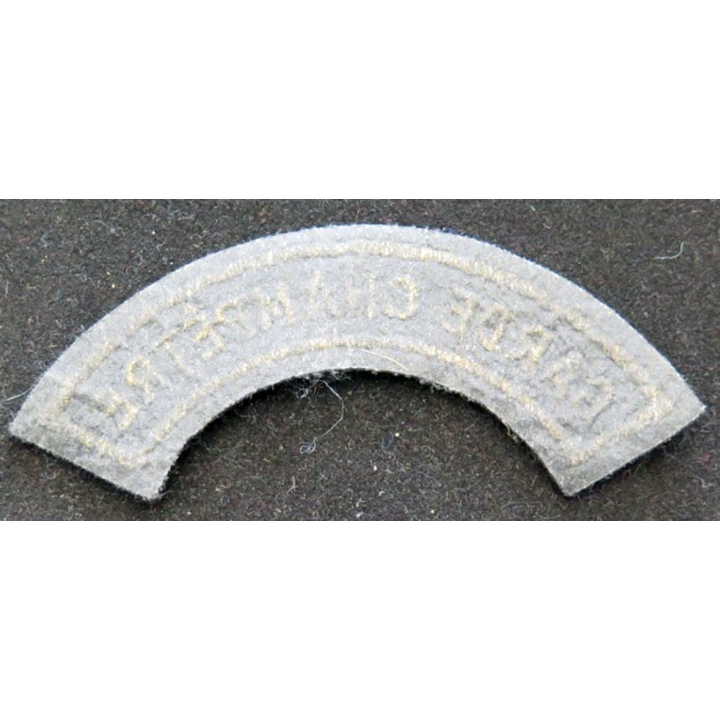 bande d'épaule de Garde Champêtre de largeur 11,5 cm