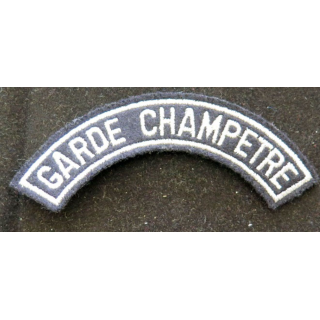 bande d'épaule de Garde Champêtre de largeur 12 cm