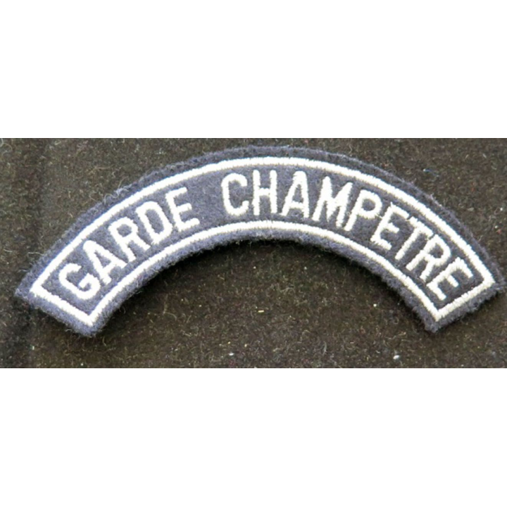 bande d'épaule de Garde Champêtre de largeur 12 cm
