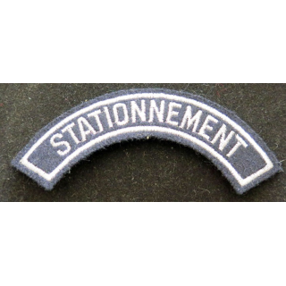 bande d'épaule stationnement de 12 cm de largeur