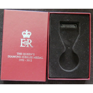 Boite de la médaille The queen's diamond jubilee Medal 1952-2012