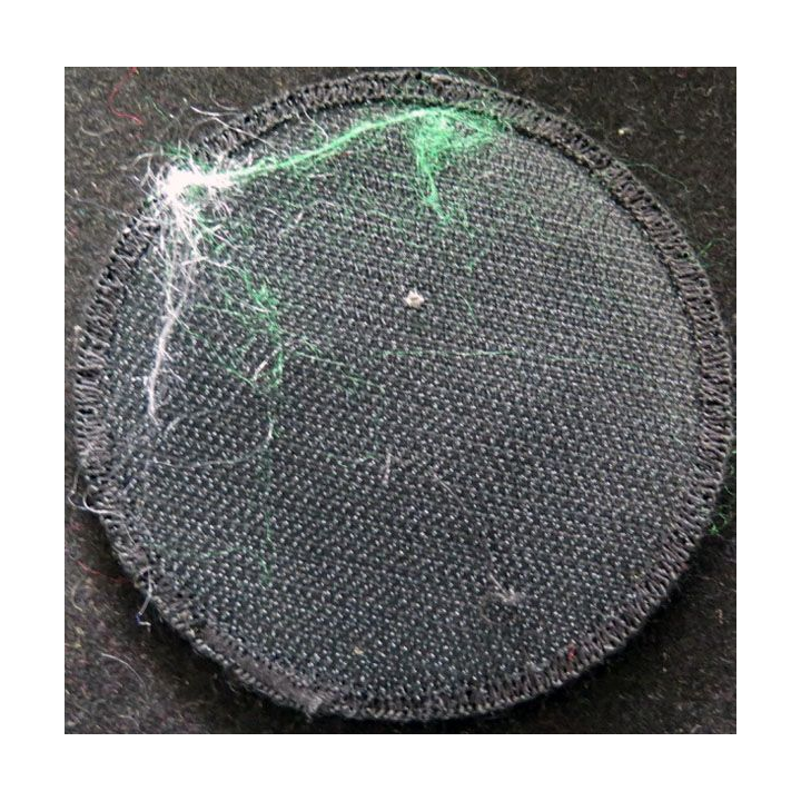 insigne tissé d'officier de police judiciaire sur scratch