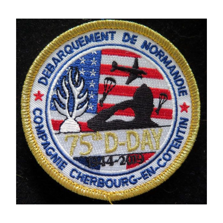 Insigne patch écusson tissu de la Compagnie Cherbourg en Cotentin