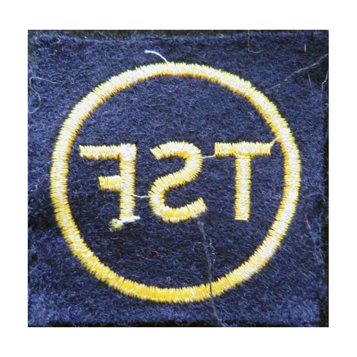 patch écusson tissu spécialité radio télégraphiste officier marinier