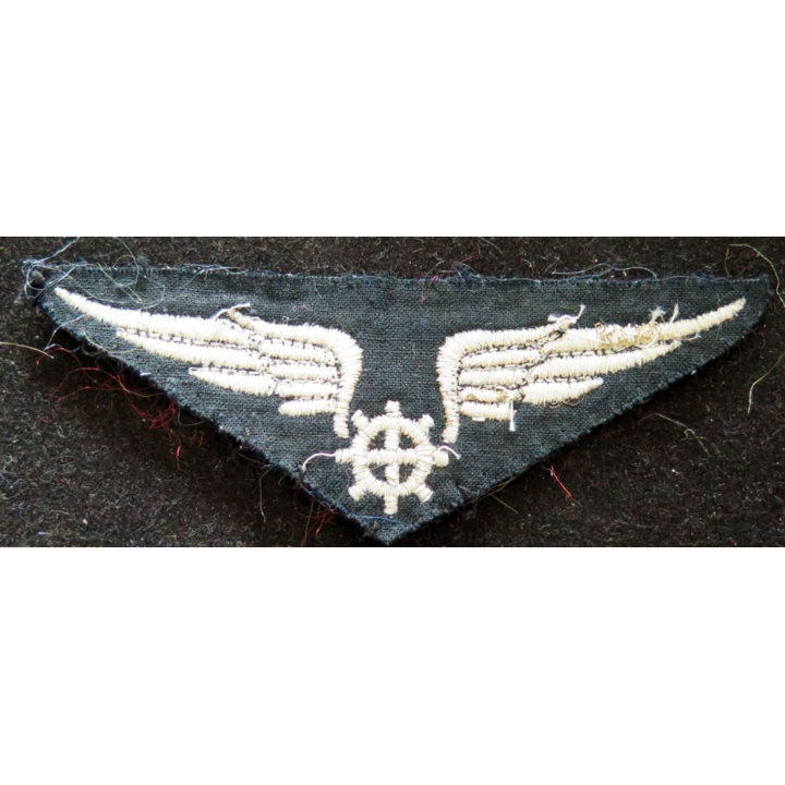 Insigne patch écusson tissu de brevet mécanicien de l'armée de l'air