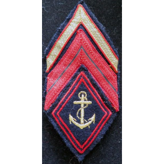 LOSANGE DE BRAS MODÈLE 45 : Caporal chef des troupes de marine
