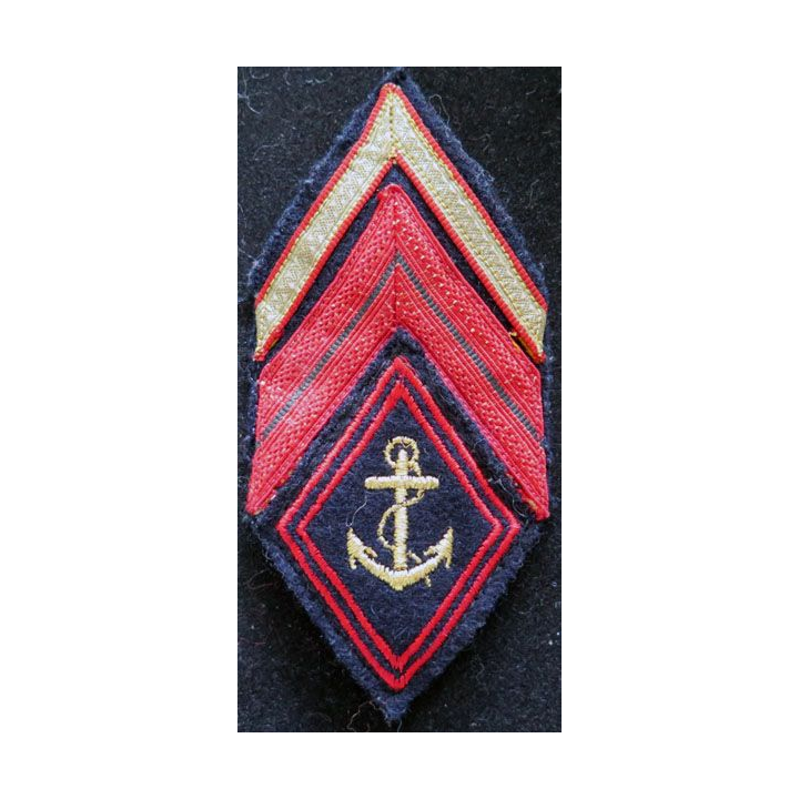 LOSANGE DE BRAS MODÈLE 45 : Caporal chef des troupes de marine