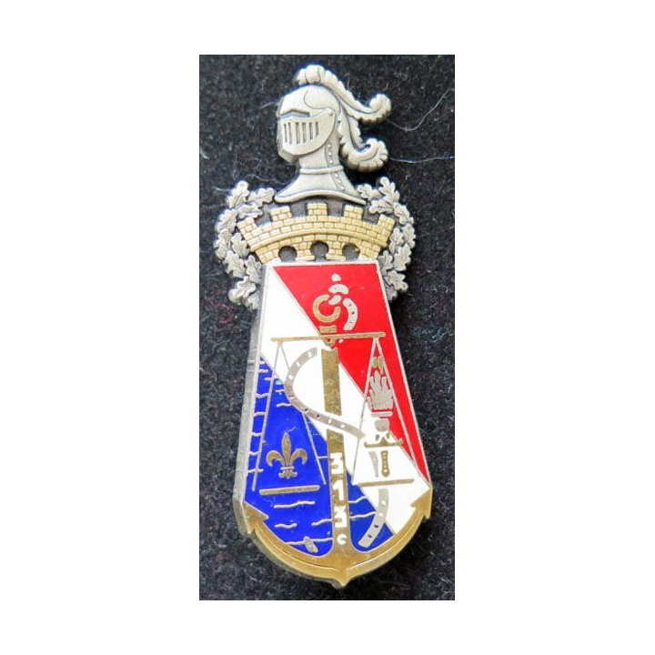 PROMOTION GENDARMERIE : 313° promotion ESOG Chaumont fabrication Delsart