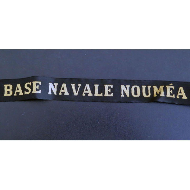 MARINE : bande de bachi de marin BASE NAVALE NOUMÉA