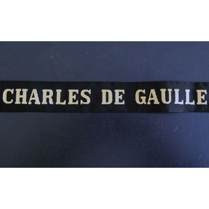 MARINE bande de bachi de marin CHARLES DE GAULLE
