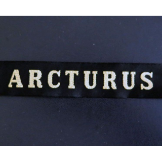 MARINE : bande de bachi de marin " ARCTURUS " longueur 65 cm