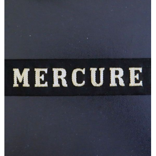 MARINE : bande de bachi de marin " MERCURE " longueur 65 cm