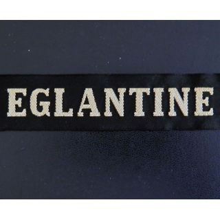 MARINE : bande de bachi de marin " EGLANTINE " longueur 65 cm