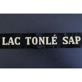 MARINE : bande de bachi de marin " LAC TONLÉ SAP " longueur 65 cm