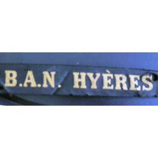MARINE : bande de bachi de marin " BAN HYERES "