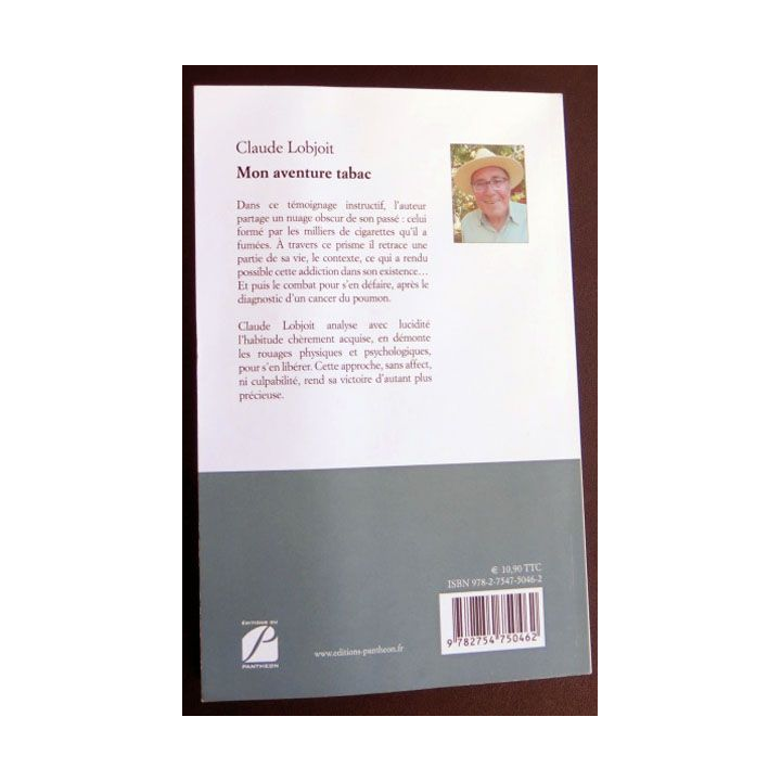 Mon aventure tabac de Claude Lobjoit aux éditions témoignage