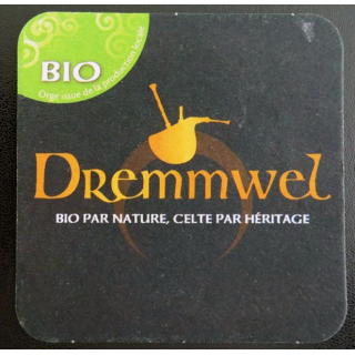 DESSOUS DE VERRE A BIÈRE : Dremmwel bio par nature, celte par héritage