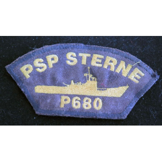 MARINE : Insigne patch écusson tissu de manche PSP STERNE P 680